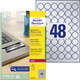 Etiketten ZWF Typenschild 30mm rund silber, Art.-Nr. L6129-20 - Paterno B2B-Shop