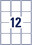Adress-Etiketten ZWF Laser 63,5 x 7 2mm weiss, Art.-Nr. L7164-100 - Paterno B2B-Shop