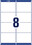Adressetiketten 99,1 x 67,7mm DIN C4, Art.-Nr. L7165-100 - Paterno B2B-Shop