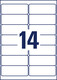 Adressetiketten ZWF 99,1x38,1mm transparent, Art.-Nr. L7563-25 - Paterno B2B-Shop