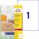 Versandetiketten ZWF 210 x 297 mm transparent, Art.-Nr. L7567-25 - Paterno B2B-Shop