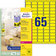 Etikett Mini 38,1x21,2mm Laser+, neongelb, Art.-Nr. L7651Y-25 - Paterno B2B-Shop