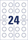 Prüfplaketten ZWF 30mm, 240Stk, Art.-Nr. L7802-10 - Paterno B2B-Shop