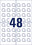 Prüfplaketten ZWF 20mm, 480Stk, Art.-Nr. L7803-10 - Paterno B2B-Shop