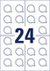 Prüfplaketten ZWF 30mm, 240Stk, Art.-Nr. L7804-10 - Paterno B2B-Shop