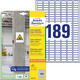 Etiketten ZWF 25,4x10mm, stark haftend, Art.-Nr. L7871-20 - Paterno B2B-Shop