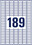Etiketten ZWF 25,4x10mm, stark haftend, Art.-Nr. L7871-20 - Paterno B2B-Shop