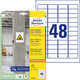 Etiketten ZWF 45,7x21,2mm, stark haftend, Art.-Nr. L7873-20 - Paterno B2B-Shop