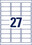 Etiketten ZWF 63,5x29,6mm, stark haftend, Art.-Nr. L7874-20 - Paterno B2B-Shop