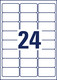 Folienetiketten ZWF Ultra-Resist 63,5x33,9mm, weiß, Art.-Nr. L7912-10 - Paterno B2B-Shop