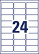 Tiefkühl-Etiketten ZWF 63,5x33,9mm, Art.-Nr. L7970-25 - Paterno B2B-Shop