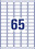 Tiefkühl-Etiketten ZWF 38,1x21,2mm, Art.-Nr. L7971-25 - Paterno B2B-Shop