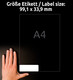 Etiketten Recycling Adressen 99,1x33,9mm, Art.-Nr. LR7162-100 - Paterno B2B-Shop