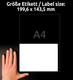 Etiketten Recycling Adressen 199,6x143mm, Art.-Nr. LR7168-100 - Paterno B2B-Shop