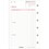 Kalendereinlage Chronoplan Mini Wochenplan, Art.-Nr. 5061J - Paterno B2B-Shop
