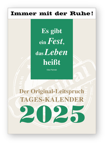 Tagesleitspruchkalender, Art.-Nr. T-A2016 - Paterno B2B-Shop