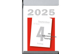 Kalender Leykam Tagesblock 83x128mm, Art.-Nr. KA04 - Paterno B2B-Shop