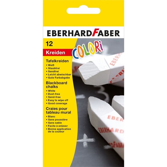 Tafelkreide Eberhard Colori weiß, Art.-Nr. 525000 - Paterno B2B-Shop