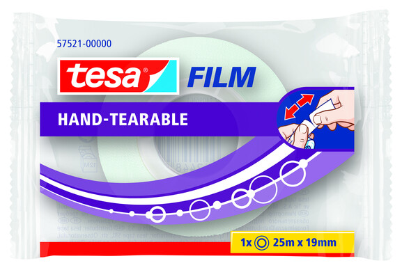 Klebeband Tesafilm 19mm 25lfm transparent, Art.-Nr. 57520-00 - Paterno B2B-Shop