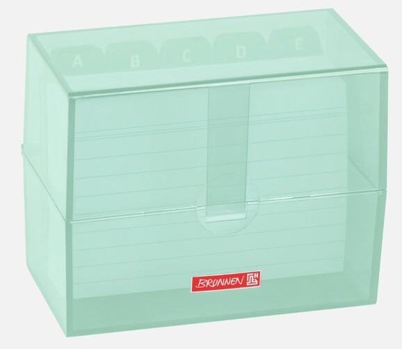 Karteibox A7 Colour Code mint, Art.-Nr. 102057054 - Paterno B2B-Shop