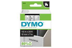 Beschriftungsband Dymo 12mmx7m, Art.-Nr. 00450 - Paterno B2B-Shop