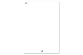 Flipchartpapier 68x99cm 20 Blatt 80g/qm blanko, Art.-Nr. 036442 - Paterno B2B-Shop