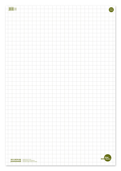 Flipchartpapier Pure IMPACT 80gr kariert, Art.-Nr. 6085800-20 - Paterno B2B-Shop