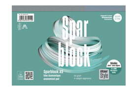 Sparblock A5 100 Blatt 60g/qm glatt 4-teilig, Art.-Nr. 60882500 - Paterno B2B-Shop