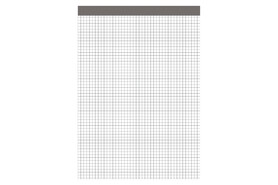 Notizblock A4 100 Blatt kariert ohne Deckblatt, Art.-Nr. 9356 - Paterno B2B-Shop