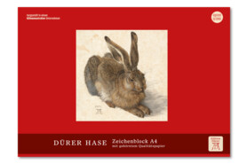 Zeichenblock Dürer Hase A4 18 Blatt, Art.-Nr. 051420 - Paterno B2B-Shop