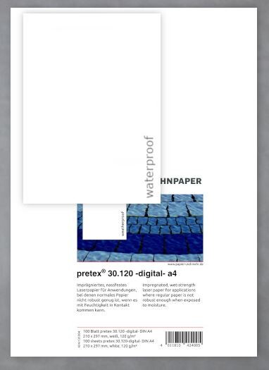 Pretex syntetisches Papier A4 120 gr. weiß, Art.-Nr. 242-151214 - Paterno B2B-Shop