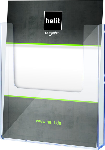 Wandprospekthalter &quot;the help wall&quot; DIN A4, Art.-Nr. H2350202 - Paterno B2B-Shop