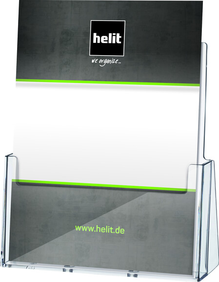 Tischprospekthalter &quot;the helpdesk&quot; 1 x DIN A4, Art.-Nr. H2352302 - Paterno B2B-Shop