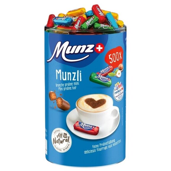 Munzli Mini-Praline mit Pralinefüllung 2,5 Kilo, Art.-Nr. 01248 - Paterno B2B-Shop