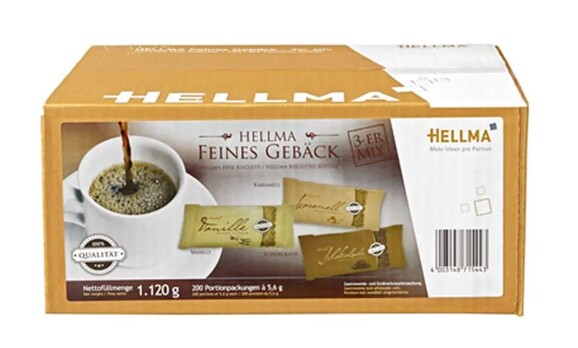 Hellma Feines Gebäck 3er Mix, Keks, Art.-Nr. 70000173 - Paterno B2B-Shop