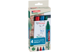 Flipchartmarker Edding ECOLINE 31 4-er Set, Art.-Nr. ED31-4S - Paterno B2B-Shop