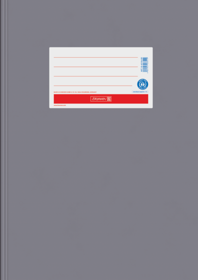 Papierheftschoner A4 extrastark grau, Art.-Nr. 1040554-GR - Paterno B2B-Shop