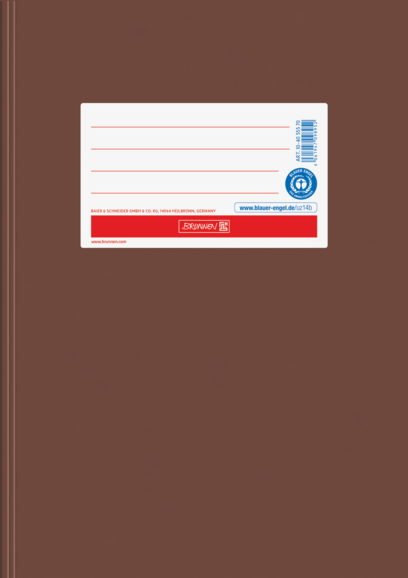 Papierheftschoner A5 extrastark braun, Art.-Nr. 1040555-BR - Paterno B2B-Shop