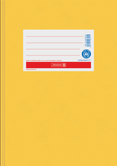 Papierheftschoner A5 extrastark goldgelb, Art.-Nr. 1040555-GOGE - Paterno B2B-Shop