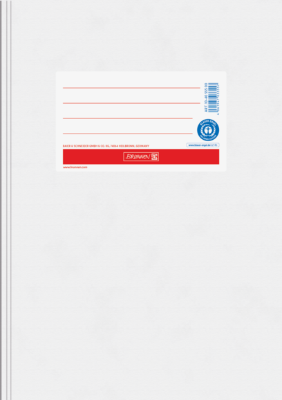 Papierheftschoner A5 extrastark weiss, Art.-Nr. 1040555-WS - Paterno B2B-Shop