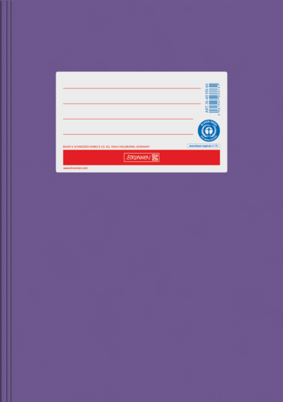 Papierheftschoner A5 extrastark violett, Art.-Nr. 1040555-VI - Paterno B2B-Shop