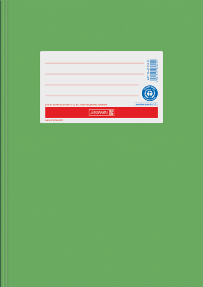 Papierheftschoner A5 extrastark hellgrün, Art.-Nr. 1040555-HGN - Paterno B2B-Shop