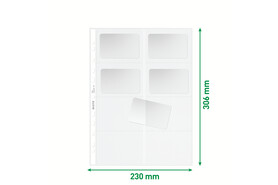 Visitenkartenhülle Leitz A4, Art.-Nr. 4758-00-03 - Paterno B2B-Shop