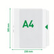 Klarsichthüllen Leitz A4 120 my genarbt, Art.-Nr. 4764-00-00 - Paterno B2B-Shop