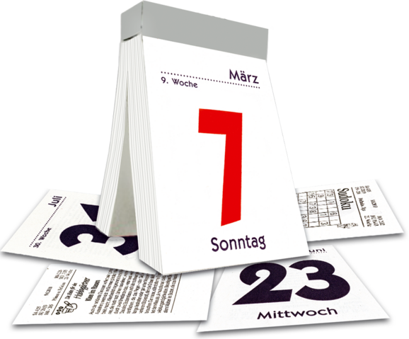 Kalender Leykam Tagesblock 55x80mm 2026, Art.-Nr. KA02 - Paterno B2B-Shop Kalender Leykam Tagesblock 55x80mm 2026, Art.-Nr. KA02 - Paterno B2B-Shop