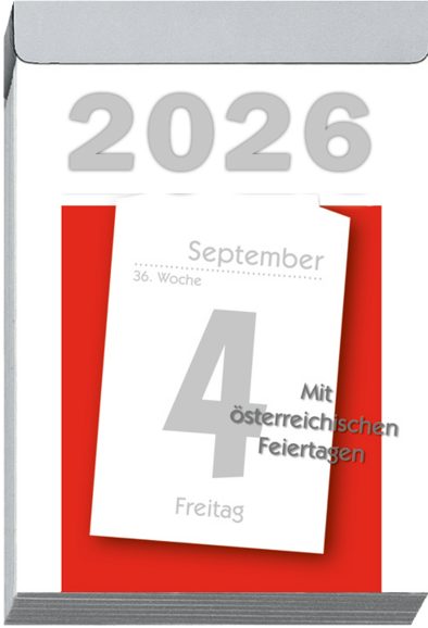 Kalender Leykam Tagesblock 65x98mm 2026, Art.-Nr. KA03 - Paterno B2B-Shop Kalender Leykam Tagesblock 65x98mm 2026, Art.-Nr. KA03 - Paterno B2B-Shop