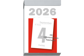 Kalender Leykam Tagesblock 83x128mm, Art.-Nr. KA04 - Paterno B2B-Shop
