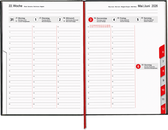 Terminplaner Leykam Classic Dispo 2026, Art.-Nr. KA355 - Paterno B2B-Shop Terminplaner Leykam Classic Dispo 2026, Art.-Nr. KA355 - Paterno B2B-Shop
