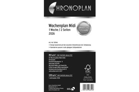 Kalendereinlage Chronoplan Midi Wochenplan, Art.-Nr. 5054J - Paterno B2B-Shop