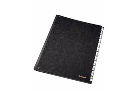 Pultordner Esselte 1-12 schwarz, Art.-Nr. 1114219 - Paterno B2B-Shop